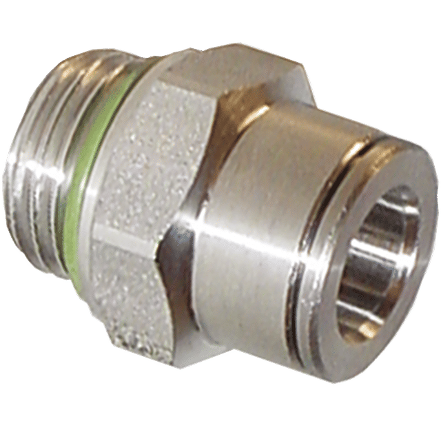 C Matic S.STEEL Male Stud 6MM G1/4" Parallel