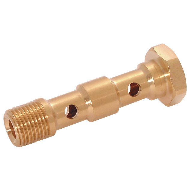 John Guest Banjo Stem Double 1/8