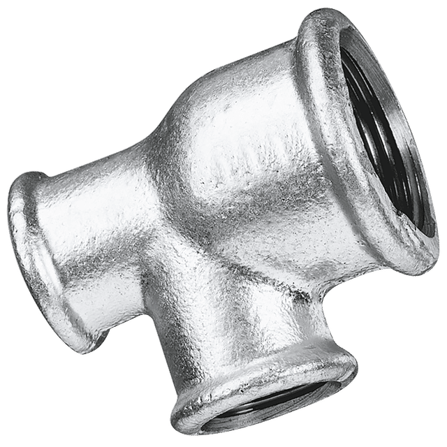 FT Pro 1X1/2X1/2 Unequal Tee 90 Galvanised