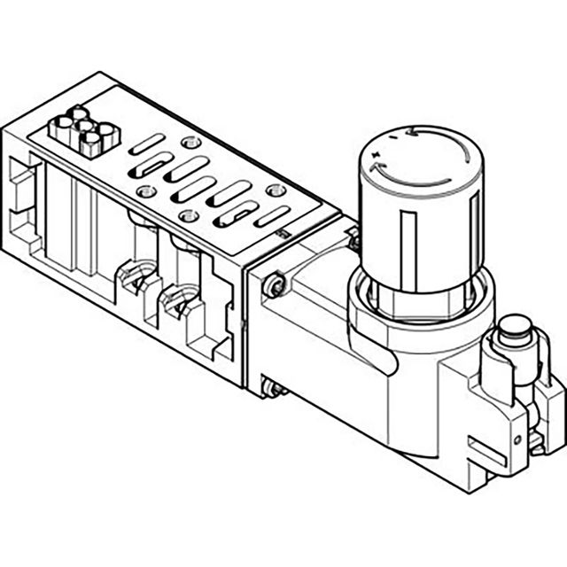 Festo VABF-S2-2-R1C2-C-6 54 Mm Regulator Plate