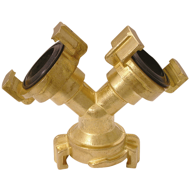 FT Pro Brass Water Coupling Triple Outlet