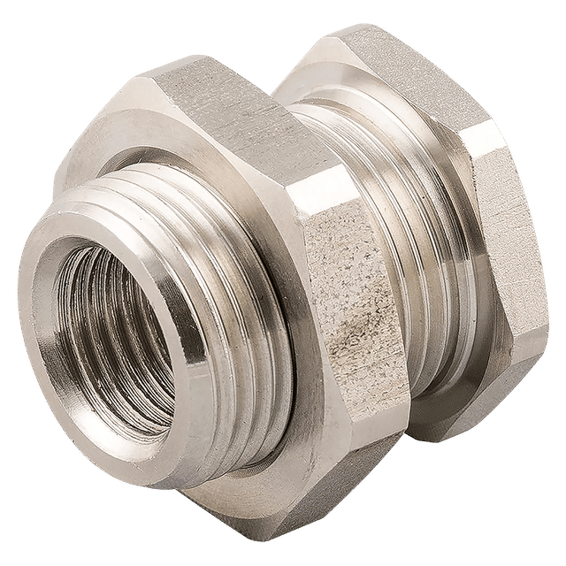 Aignep 3/8" BSPP Female Bulkhead
