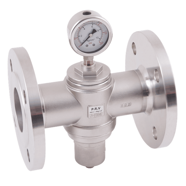 FT Pro 4" PN16 SS Pres Red. Valve 4 to 10 Bar Out