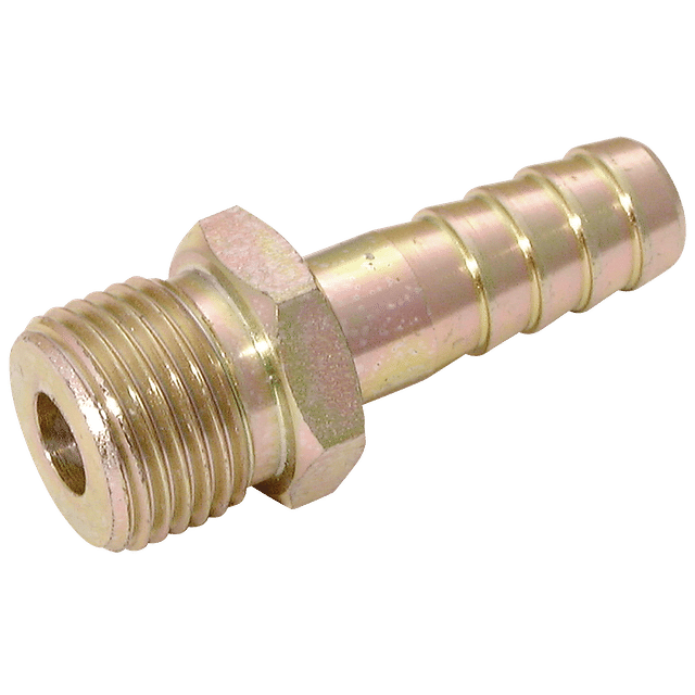 FT Pro 3/4" BSPP Male X 3/4" Hose Steel Plated