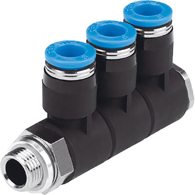 Festo QSLV3-1/4-6 Push in Elbow
