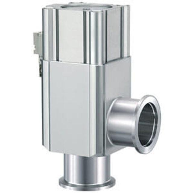 SMC High Vacuum Angle Valve