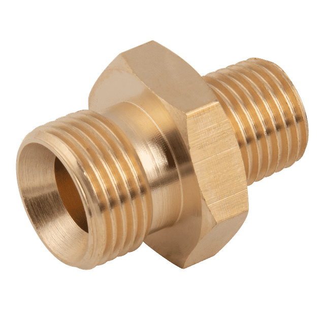 FT Pro 3/8" BSPP Male X 1/4" BSPT Male Unequal Adaptor