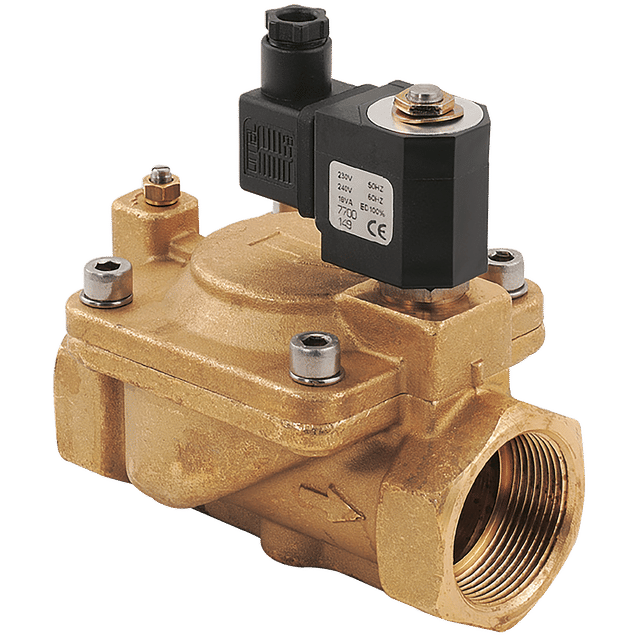 M&M 1/2" N/O 2/2 Solenoid Valve 24V DC