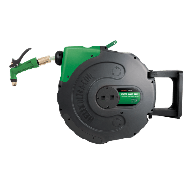 Jamec Pem Heavy Duty Water Hose Reel Complete with Hose