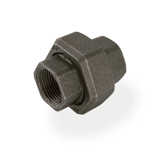 GF 3/4" BSPP Fem/Fem IBS Union Black GF342