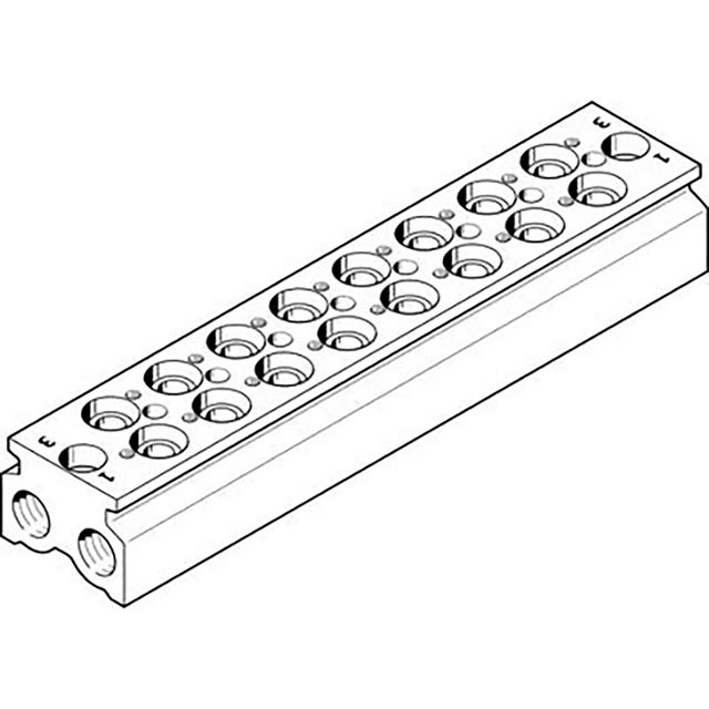Festo CPE10-3/2-Prs-1/4-2 Manifold