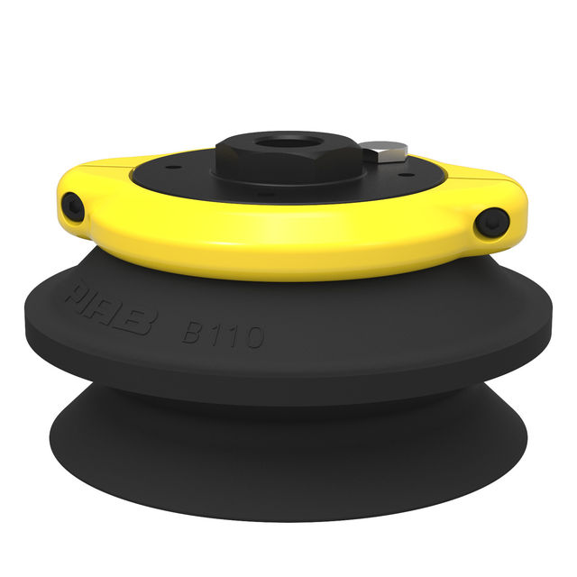 Piab Suction cup B110 Nitrile-PVC, G3/8" female, with mesh filter