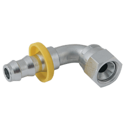 Parker 3/4" JIC Female Hydraulic PUSH-LOK 82 Series Fitting 90° Elbow