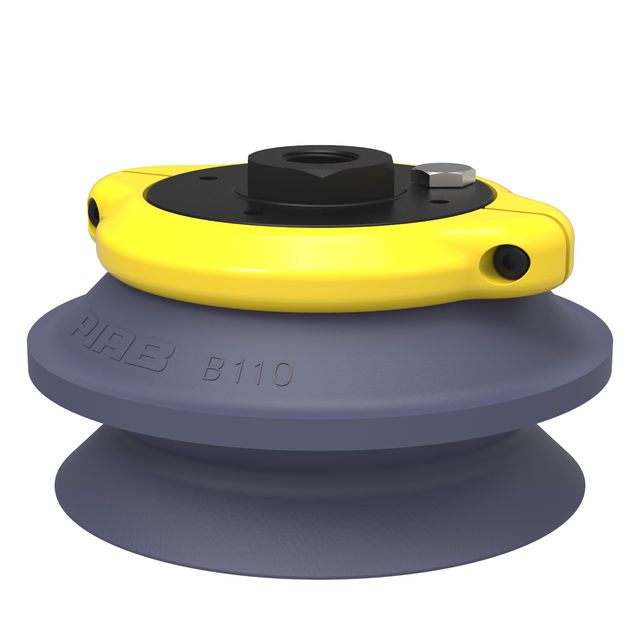 Piab Suction cup B110 HNBR 3/8" NPSF female, mesh filter