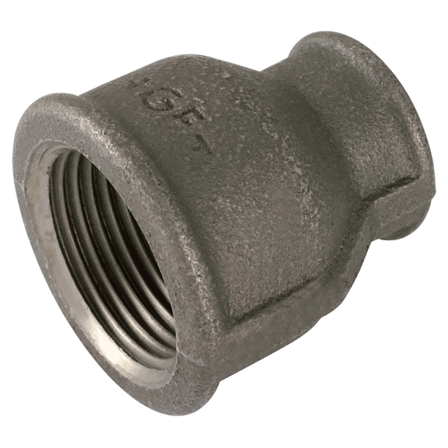 GF 1/2" X 1/4" BSPP Reducing Socket Black GF240