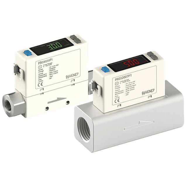Aignep PR03 0-2000 L/MIN 3/4" PNP + Analog 4-20MA