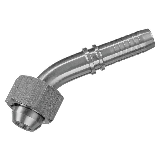 PH Industrie 2" BSP Female X Swept Hose Tail 45° Elbow 2" Hose ID