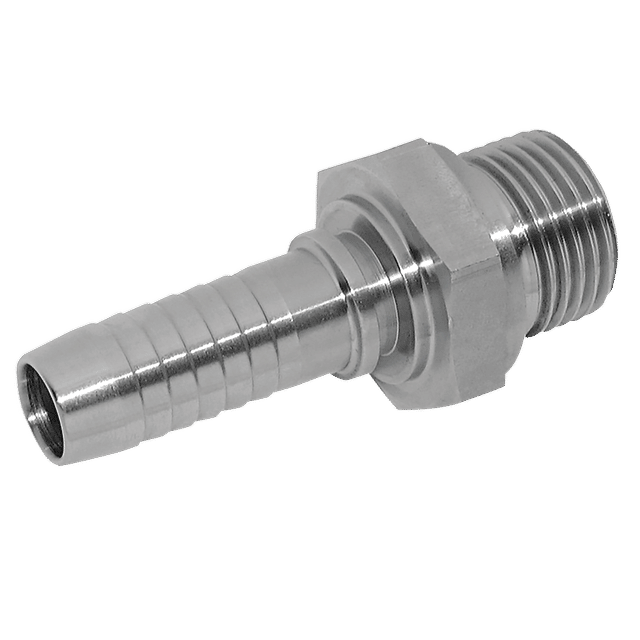 PH Industrie 3/8" BSP Male X Hose Tail 3/8" Hose ID