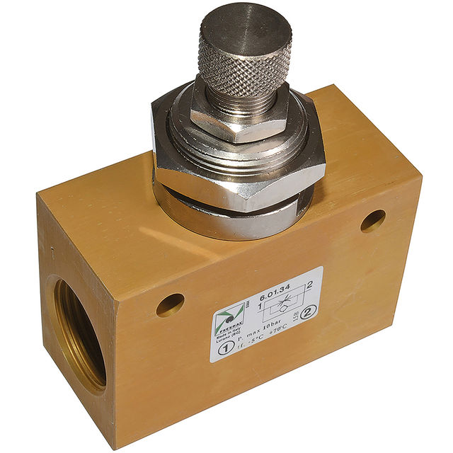Pneumax 3/4" BSPP Flow Control Valve