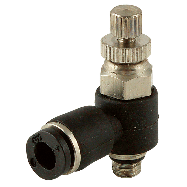 FT Pro 10-32 UNF Male X 1/4" OD Speed Control Valve