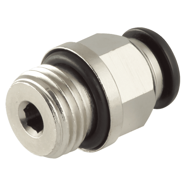 Aignep 04MM OD X 1/4" BSPP Straight Male Adaptor