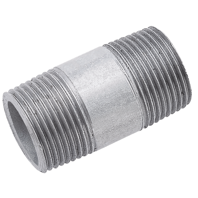 FT Pro 1.1/2" BSPT X 120MM Galvanised Nipples Heavy Duty