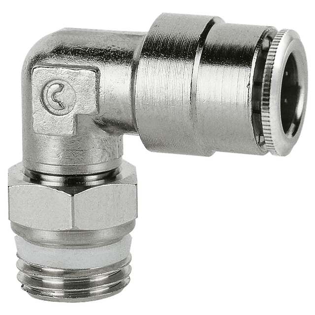 Camozzi 06MM OD X 1/8" BSP Male Stud Elbow