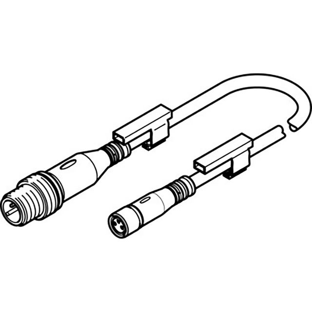 Festo NEBU-M8G3-K-0.5-M12G3 Connecting Cable