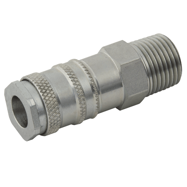 FT Pro BE-25 Euro High Flow Coupling 1/4" BSPT Male
