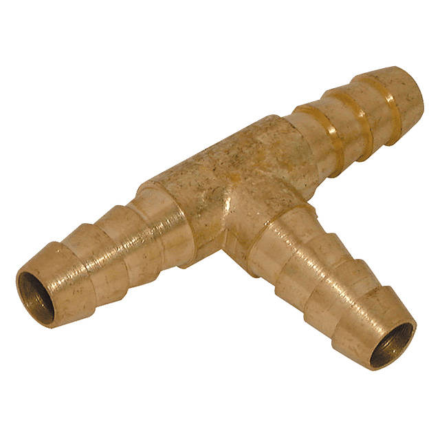 FT Pro 10MM ID Brass Equal Hose Tail Tee