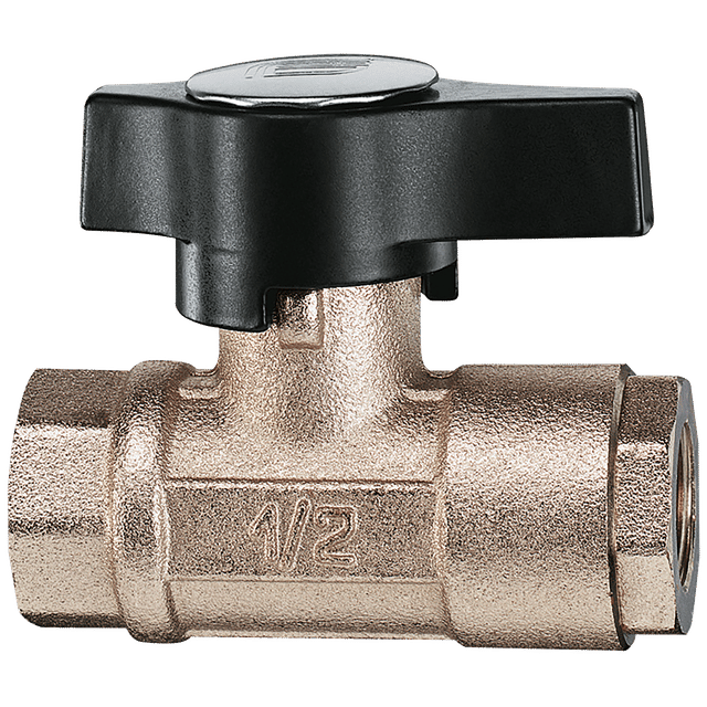 FT Pro 1" BSPF Hp 2 Way Valve Brass