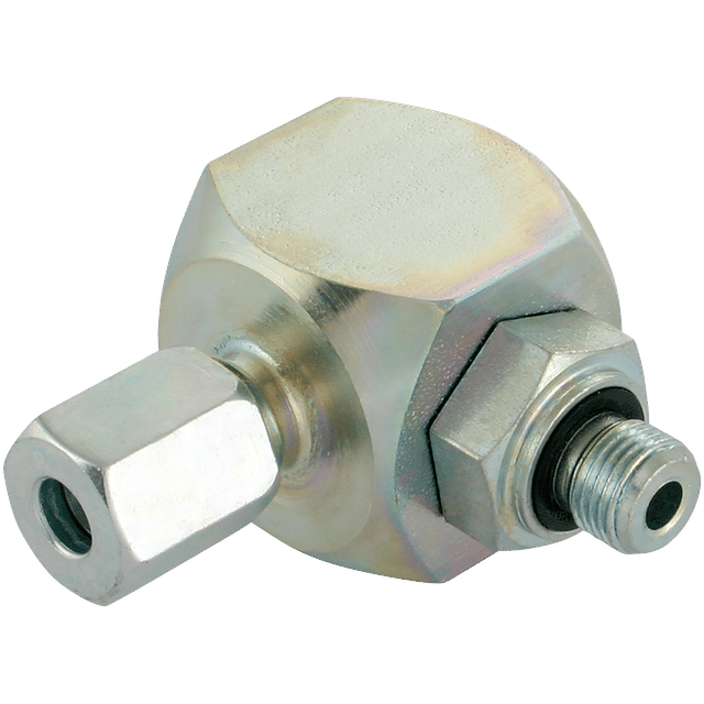 Danfoss Waltech 10MM OD X 1/4" BSPP Swivel Banjo Elbow (L)