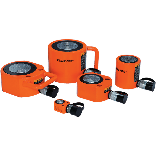 Eagle Pro 5 Ton Capacity Single Acting Low Height CYL with Fixing Holes
