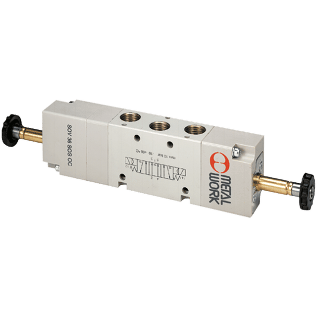 Metal Work 5/3 G1/4 OC Solenoid/Solenoid Valve