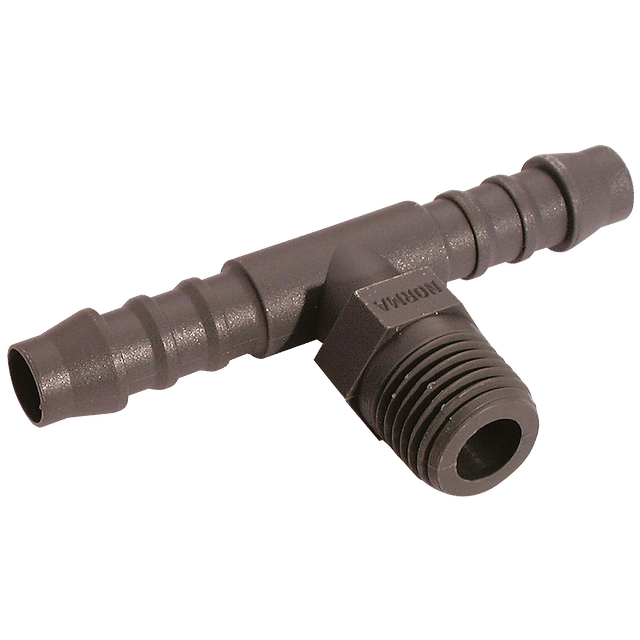 Norma 1/8" BSPT Male Plastic Hose Connector