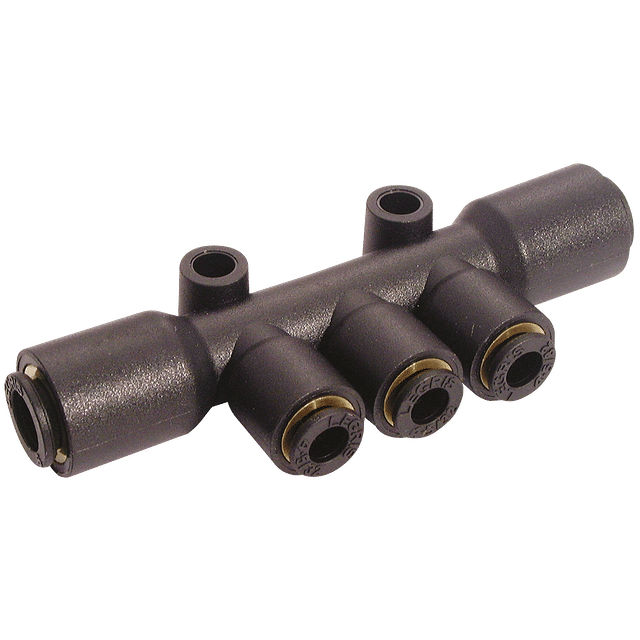 Parker Legris 10X8MM Multiple Tee/Fixing Holes