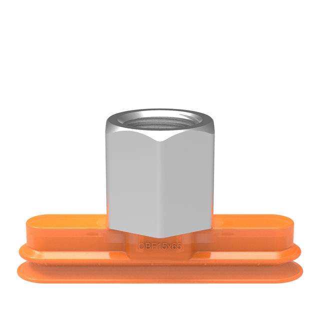 Piab Suction cup OBF15x65P Polyurethane 60 G3/8" fem 17mm