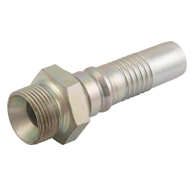 FT Pro 1.1/2" BSP Male Interlock Straight 1.1/4" Hose ID