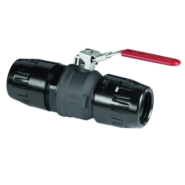 Parker Transair 25MM Tube Double Female Lockable Ball Valve