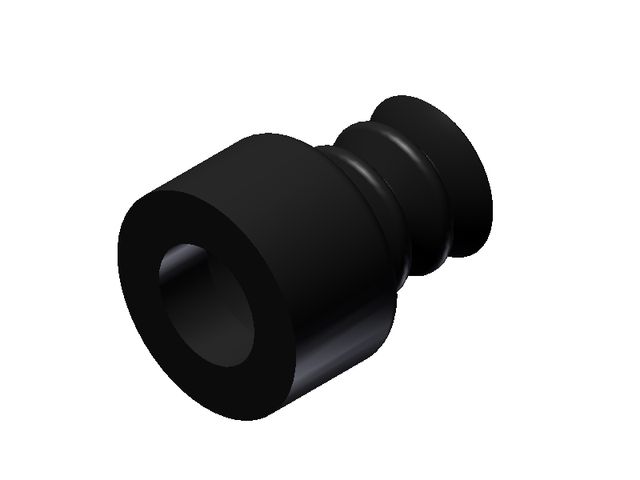 Piab VN 3-5-N 2.5 Bellows Vacuum Cup/Suction Cup