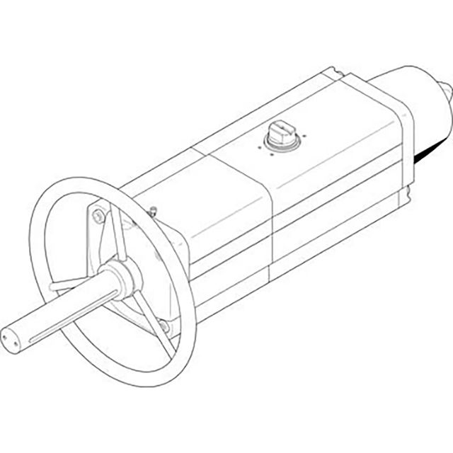 Festo 1/4" Female BSPP Single Acting Semi-Rotary Drive