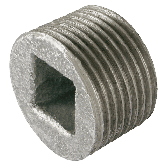 GF 1.1/4" BSPP Recessed Plug Galvanised GF596G
