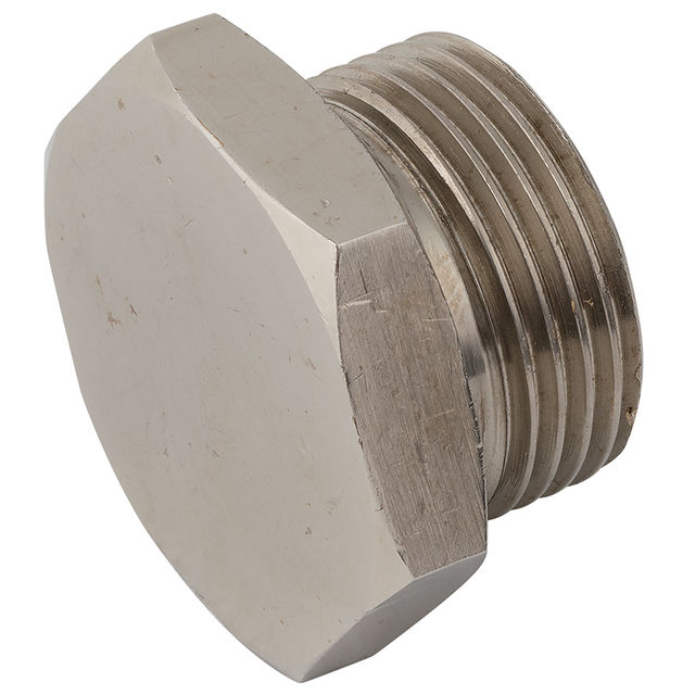 FT Pro 3/4" BSPP Male Hexagonal Solid Plug