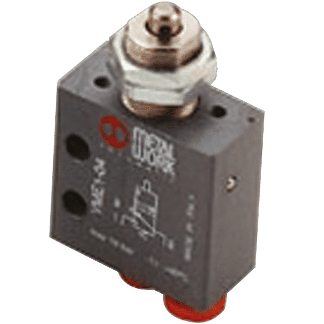 Metal Work VME P/M Plunger Valve M5 Thread N/C Bottom