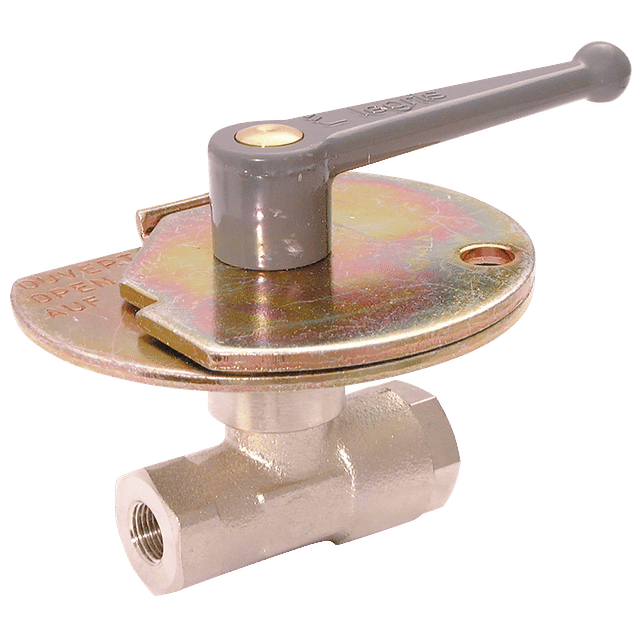 Parker Legris 3/4" BSPF X 20MM OD Ball Valve Nickel plated
