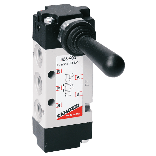Camozzi 1/8 5/3 Lever Valve Bistable N/C