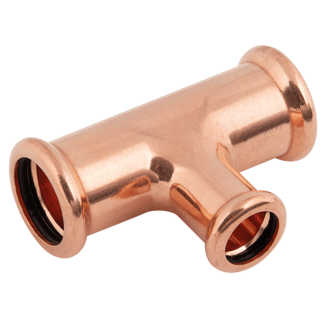 M-Press 22 X 15 X 22 Reducing Tee Copper