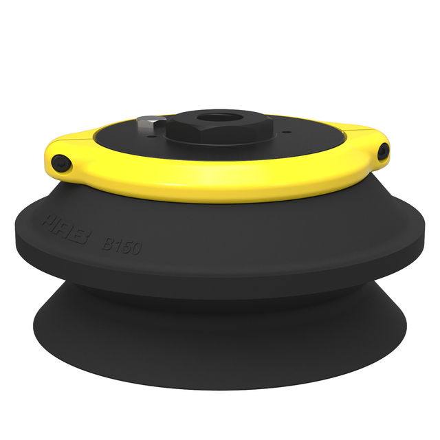 Piab Suction cup B150 Nitrile-PVC, G1/2" female, with mesh filter
