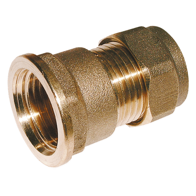 3/4" BSPP Female x 28mm OD Coupling