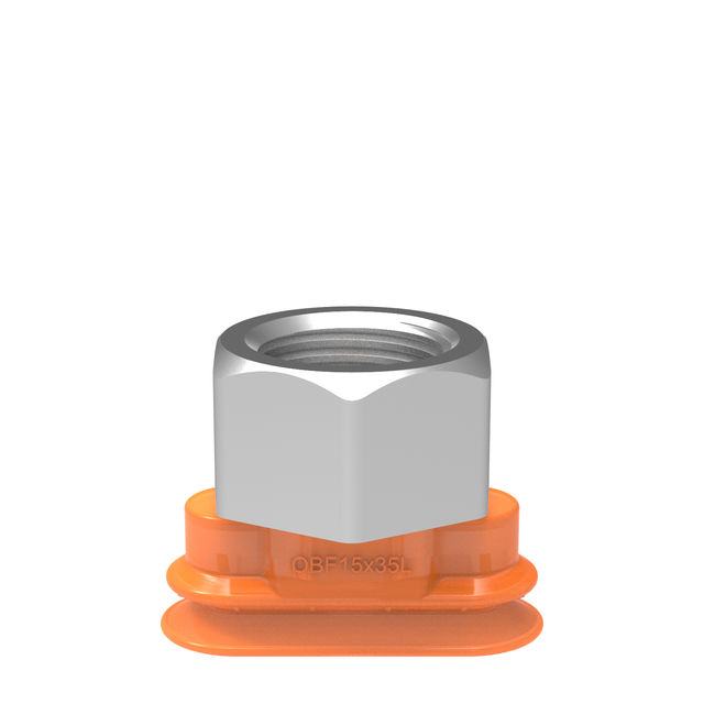 Piab Suction cup OBF15x35P L Polyurethane 60 G3/8" female
